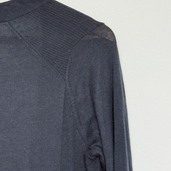 Vince Sweater Womens Medium Merino Wool Blend Open Front Cardigan Layering - Picture 5 of 8